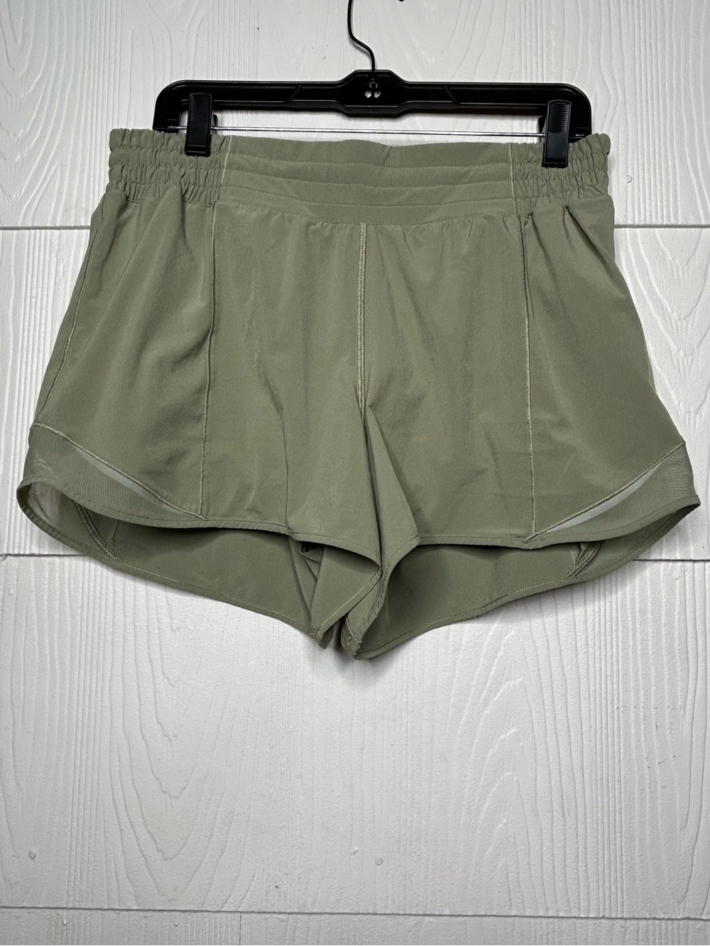 lululemon athletica Olive-Style Green Women's Athletic Shorts